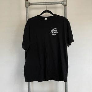 Anti Animal Cruelty Club Unisex Tee Shirt XL
